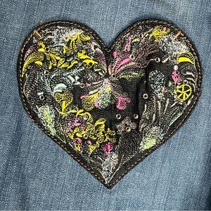 Christian LaCroix Jeans 🔥 heart pockets - rare! Size 34